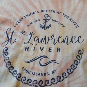 St. lawrence River 1000 Islands Cotton 2XL short Sleeve T-Shirt